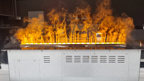 Каминокомплект Dimplex Boxx очаг Cassette 600 LNH-INT (с дровами) серый графит (выставочный образец)_0